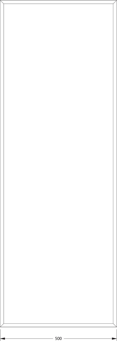 BY 0947 Зеркало с фацетом 15 mm EVOFORM Comfort - Вид №1