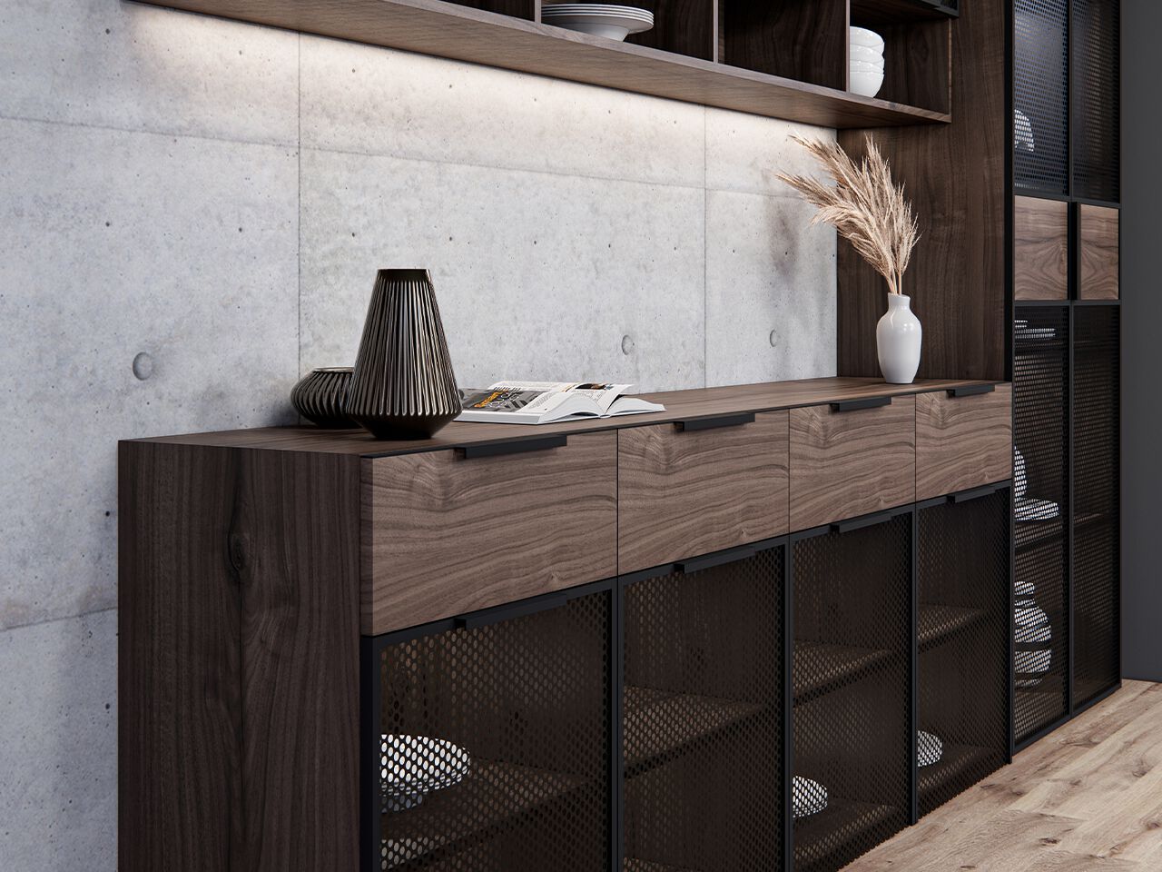 Оборудованная стена MaxForm Enigma ARCH-00130965 - Вид №3