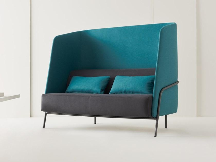 Segis 2-х местный тканевый диван с высокой спинкой Noldor sun-id-1445597 - Вид №1