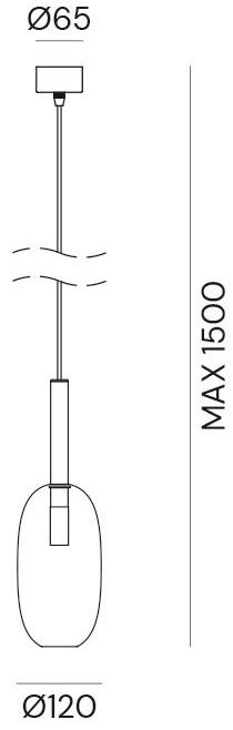 Il Fanale Подвесной светильник из латуни Alchimia 277.05.ont / 277.15.ont - Вид №4