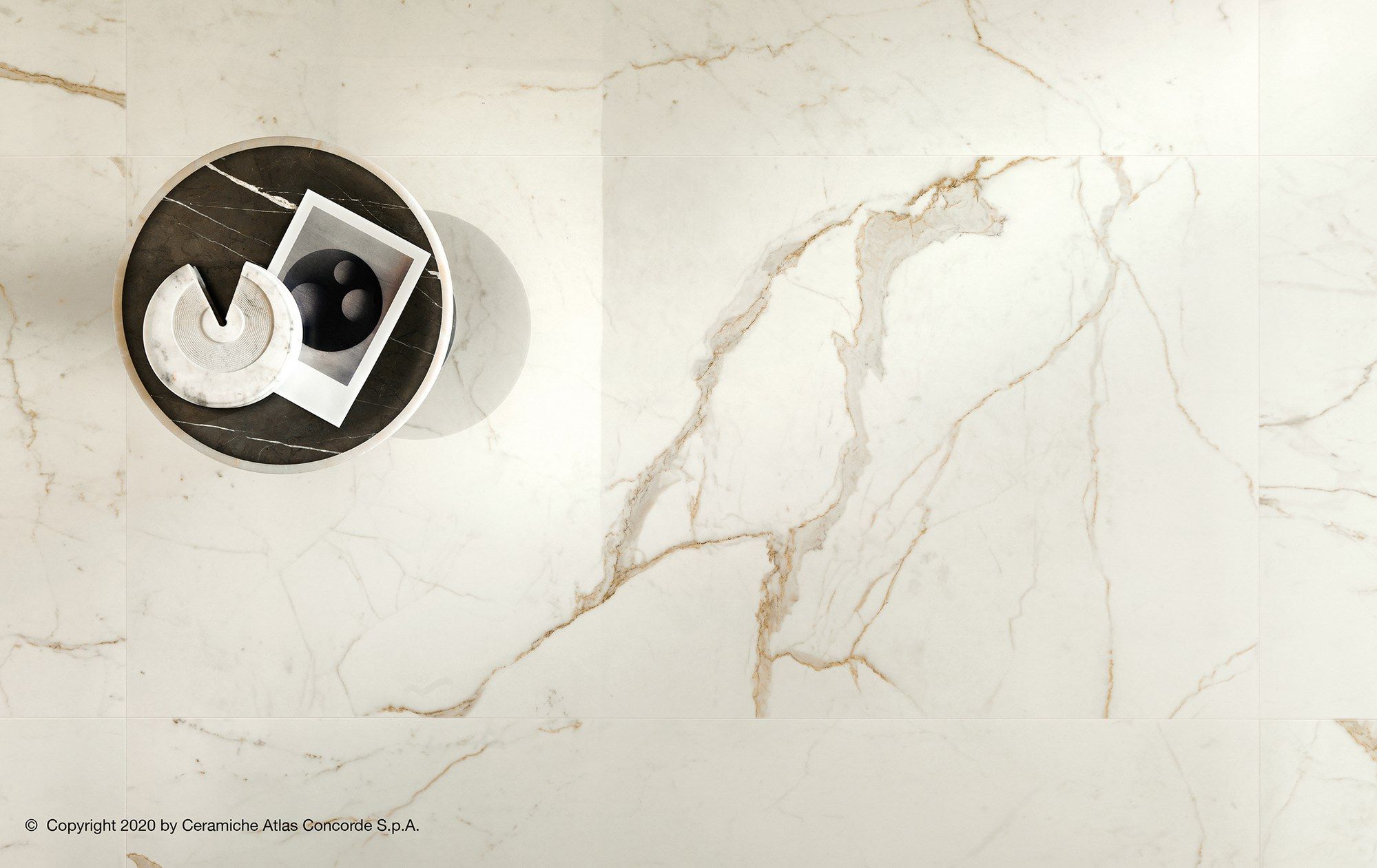 Пол из керамогранита с мраморным эффектом Atlas Concorde Marvel Shine ARCH-00045897 - Вид №14