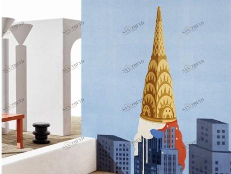 Wall&decò Огнеупорные экологические обои Contemporary wallpaper 2020 Wdmd2001