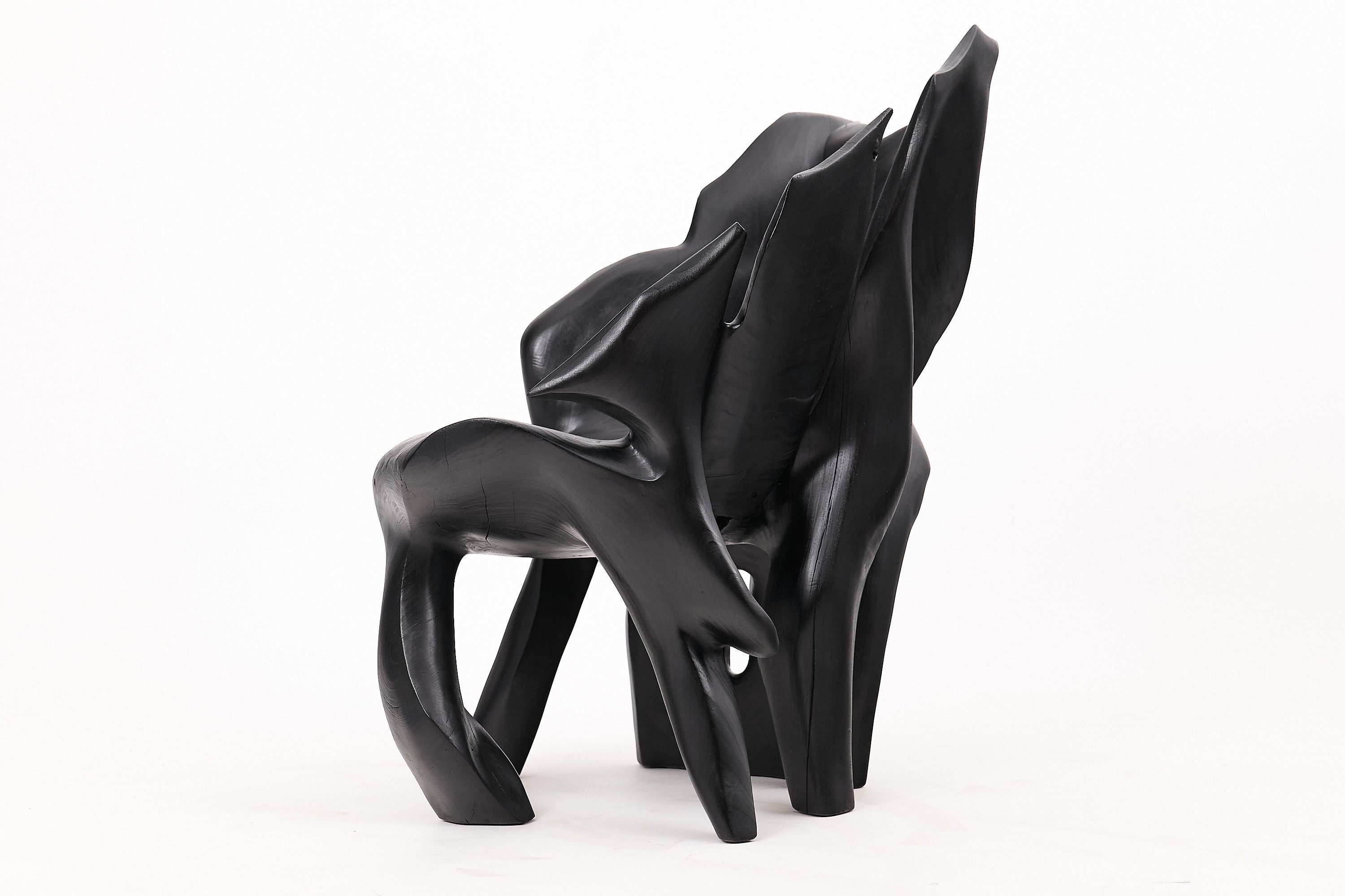 Дубовый стул Logniture SCULPTURAL ARMCHAIR ARCH-00026685 - Вид №4
