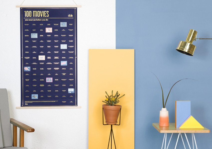 Постер «100 фильмов, которые нужно посмотреть прежде чем умереть» Doiy DYPOSTMOE - Вид №5