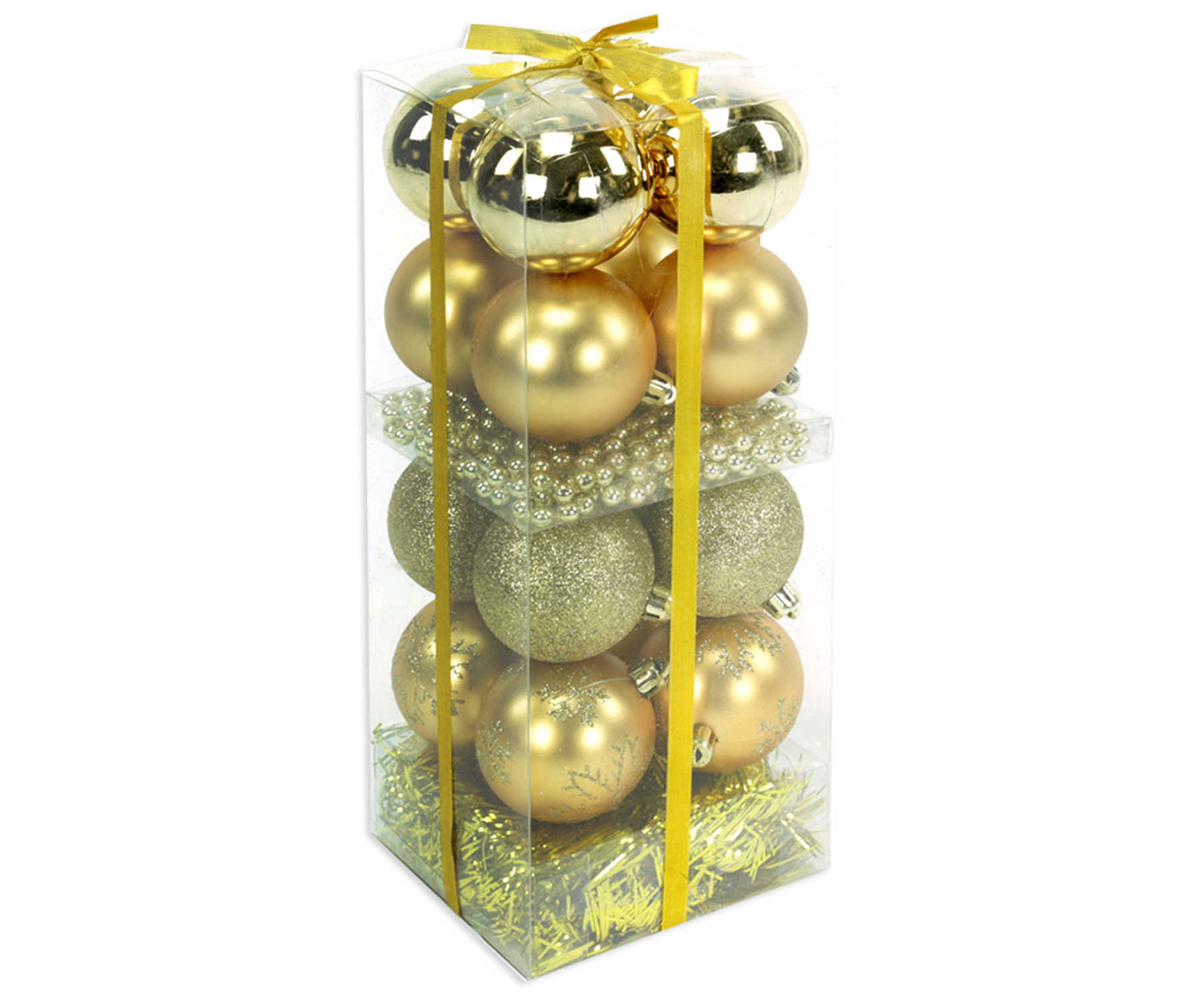 DZ-020-316 елочная игрушка, набор 17шт TO4ROOMS  - Вид №1