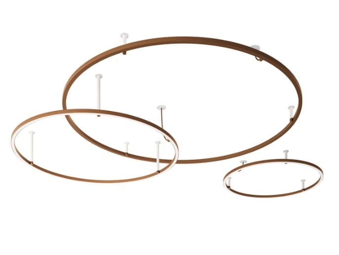 Алюминиевый светодиодный потолочный светильник AXOLIGHT U-Light ARCH-00139428