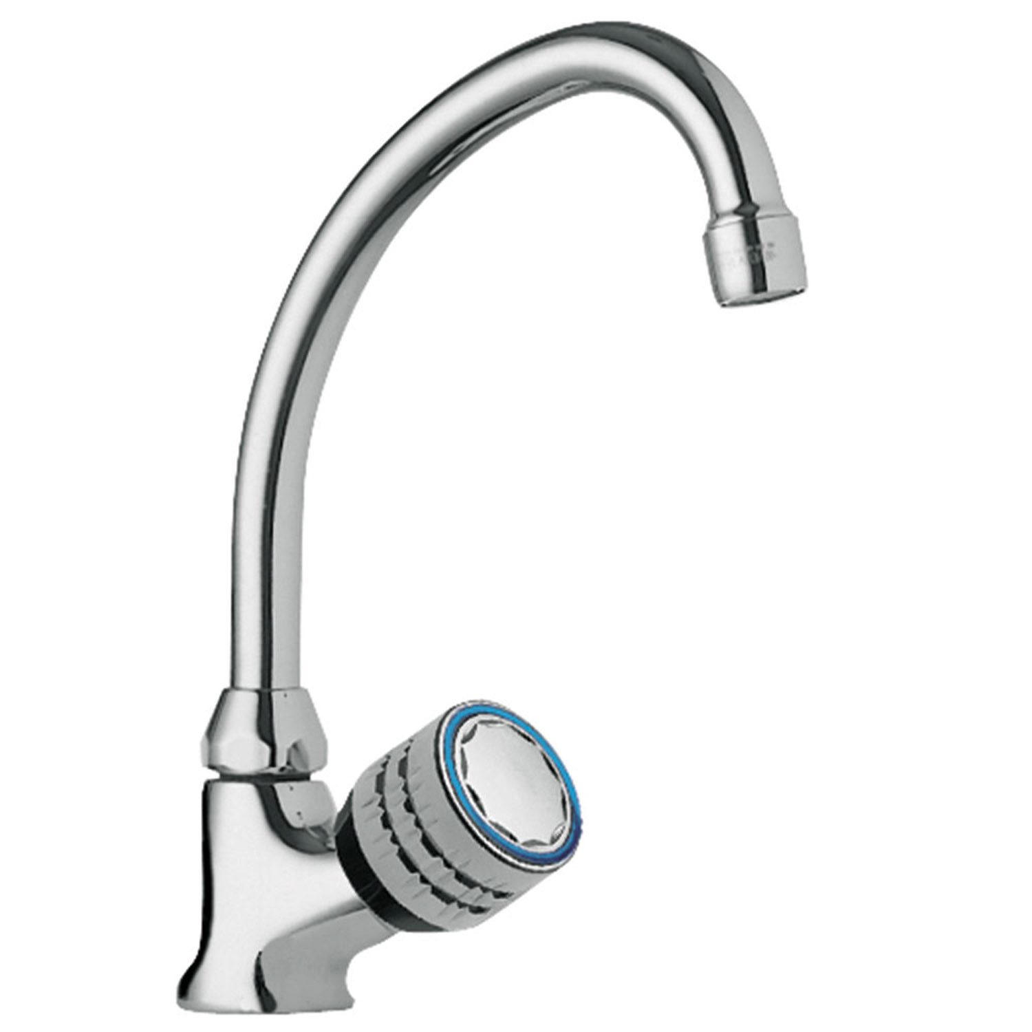 СМЕСИТЕЛИ для КУХНИ с 1 водопроводным краном и боковой ручкой для офиса или прачечной-123306 TRES Kitchen