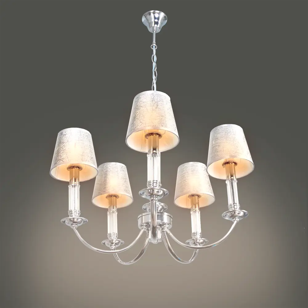 Люстра «Jozy» 1207/5, 5хE14х40 Вт, цвет хром 81966662 STLM-2125954 JLIGHT  - Вид №1
