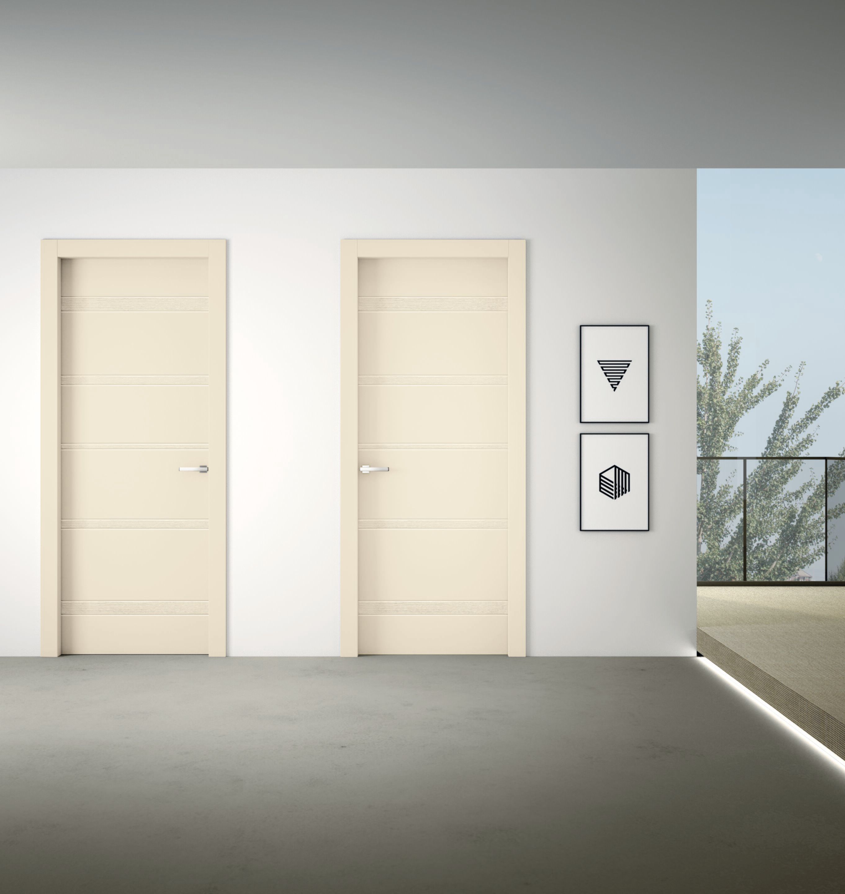 Отделка дверей PIVATO le porte STILE CON BASSORILIEVO ARCH-00067977 - Вид №7