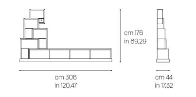 Модульная оборудованная стена Grilli My Cat ARCH-00064598 - Вид №2
