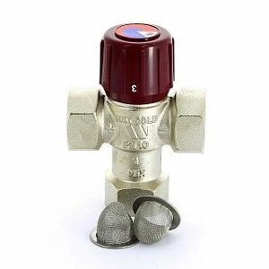 Термосмеситель WATTS AQUAMIX 62C диапазон 42-60˚C  1" В