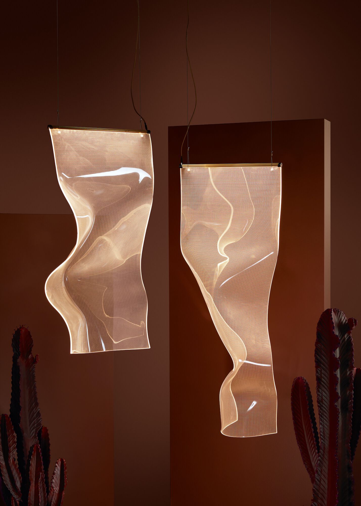 Акриловый светодиодный подвесной светильник ручной работы PARACHILNA GWEILO ARCH-00089504 - Вид №5