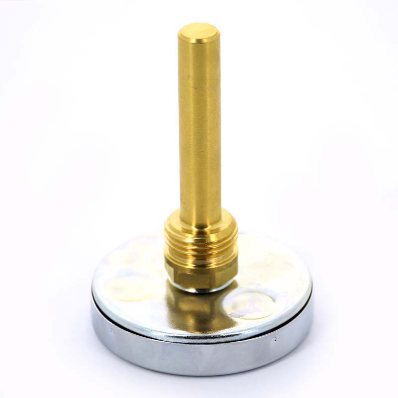 Термометр биметаллический F+R801 80мм с погружной гильзой WATTS Ind 160 град.C гильза 75мм 10005945 - Вид №3