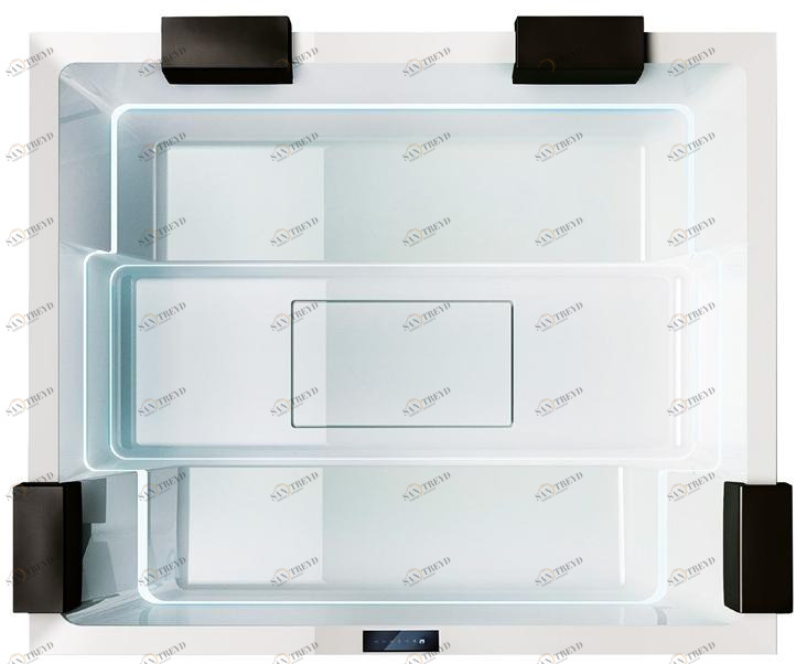 Gruppo Treesse Прямоугольный мини-бассейн с гидромассажем для улицы Treesse ghost sun-id-1427167