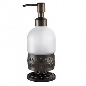 Диспенсер стекло настольный HAYTA (Германия) ANTIC BRASS 13916/VBR