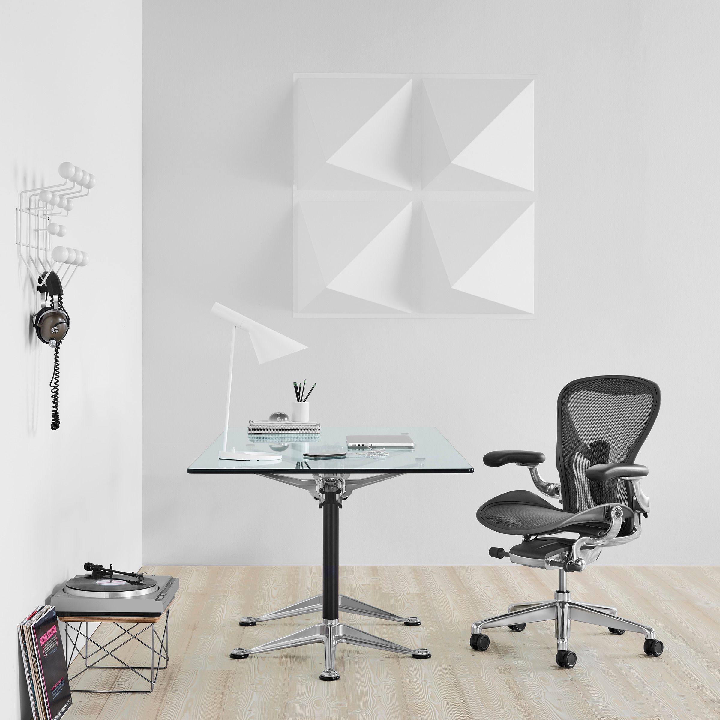 5-спицевое вращающееся офисное кресло с колесами Herman Miller Aeron ARCH-00152986 - Вид №34