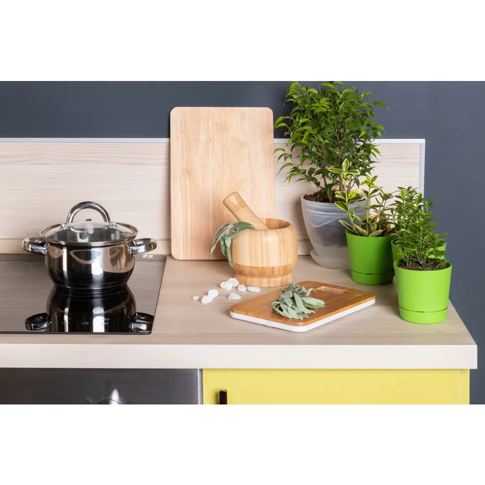 Столешница Браш 120x3.8x60 см ЛДСП цвет бежевый DELINIA STLM-2188868 - Вид №9