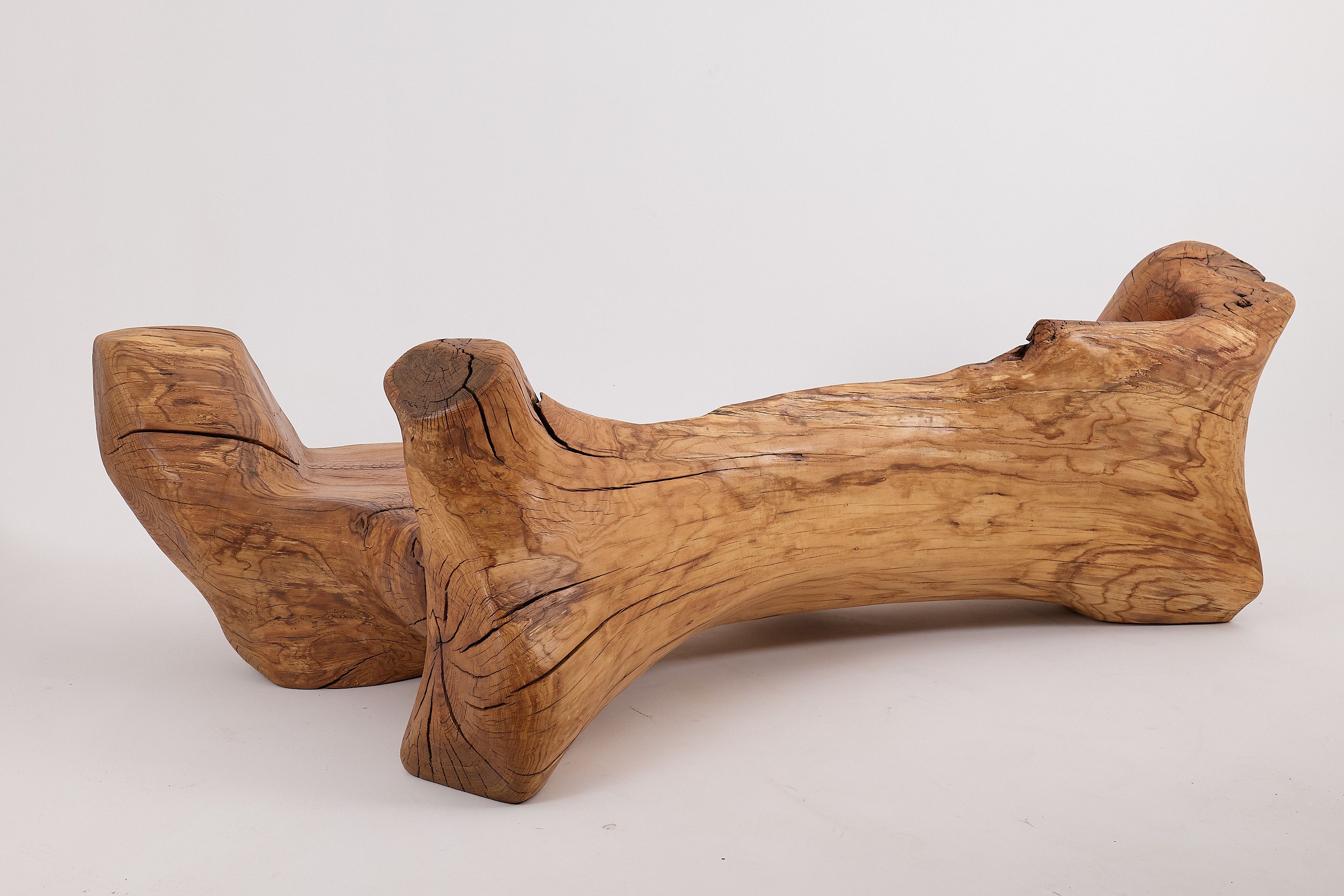 Дубовая скамья Logniture XXL SCULPTURAL BENCH ARCH-00035235 - Вид №10