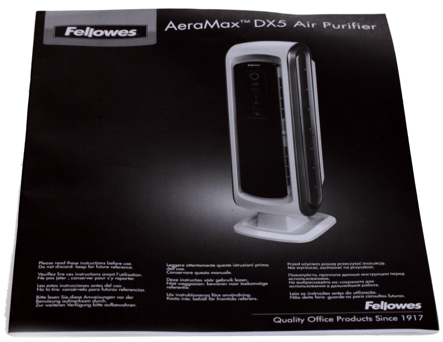 6676664 Очиститель воздуха Fellowes AERAMAX DX5 белый STDN-0010373 - Вид №6