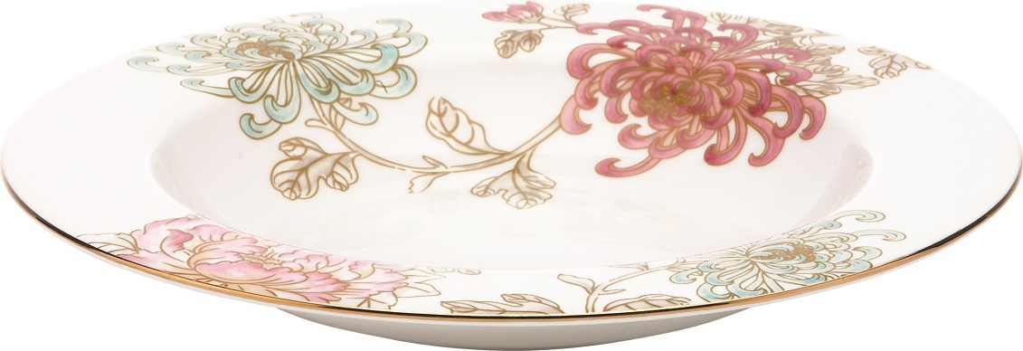 10591431 Lenox Тарелка суповая Lenox "Камелия,Маркеса" 23см Фарфор костяной 