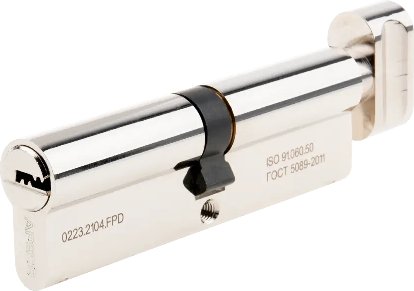 Цилиндровый механизм APECS Pro LM-100-C-NI с защитой от взлома 84168062