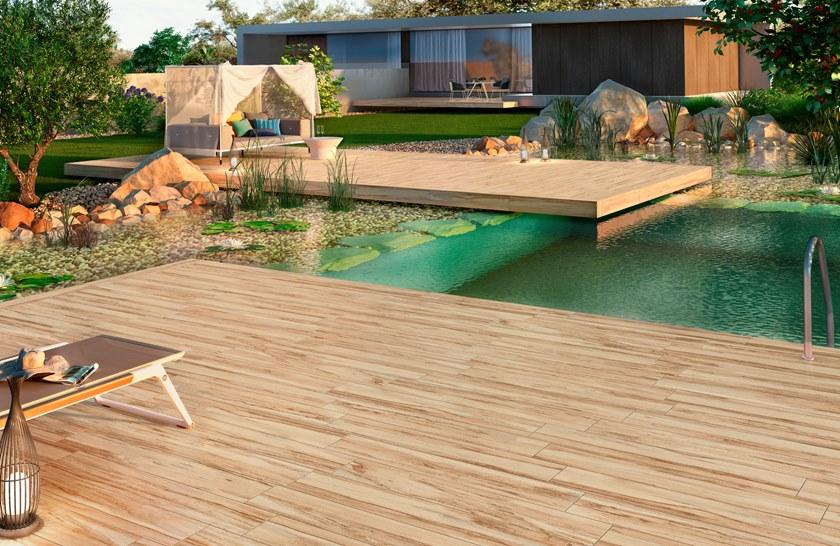 RECER Пол из керамогранита под дерево sun-id-1379940 - Вид №1