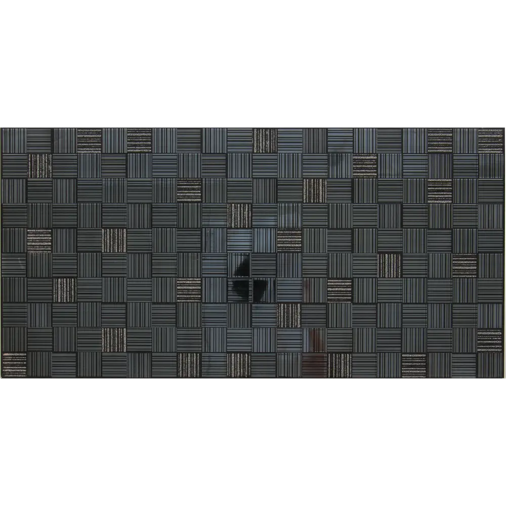 Вставка «Пиксел» 25х50 см цвет черный BELANI STLM-2176523