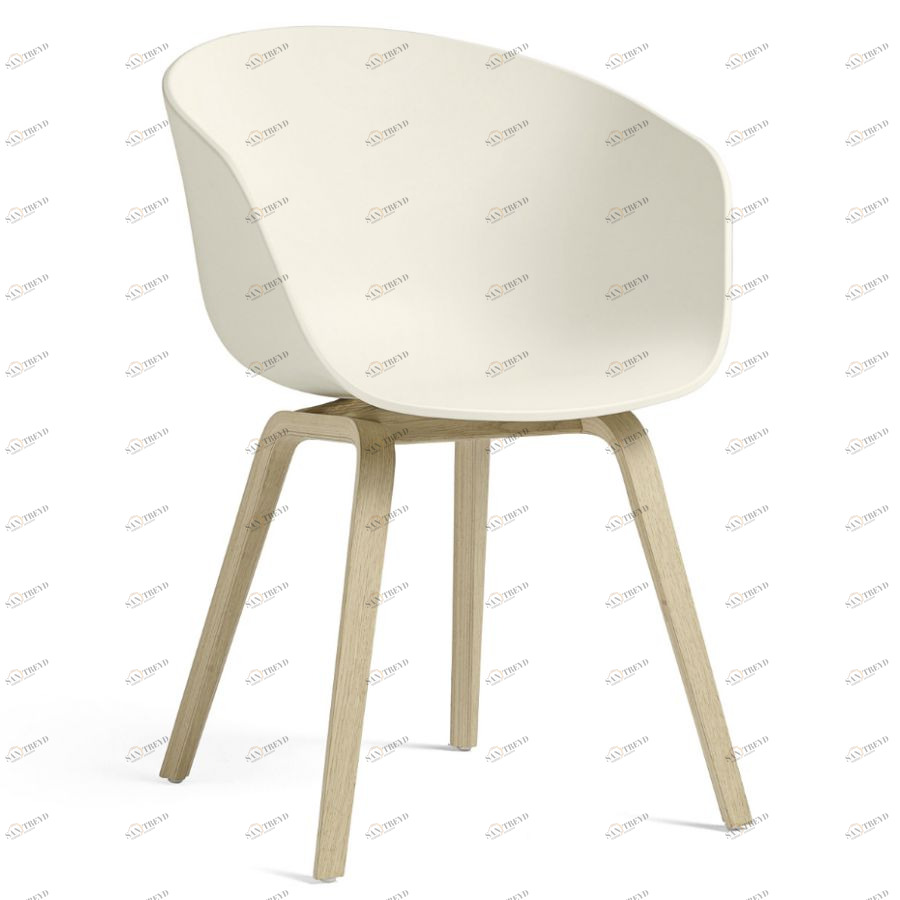 Стул AAC22, кремово-белый матовый Hay 902055