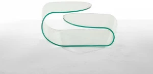 Tonin Casa Низкий стеклянный стол