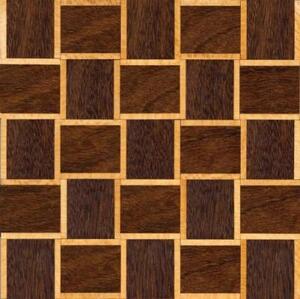 Художественный паркет Da Vinci Щитовой 26-376 Дуб (Гладкая) 500х500 мм.