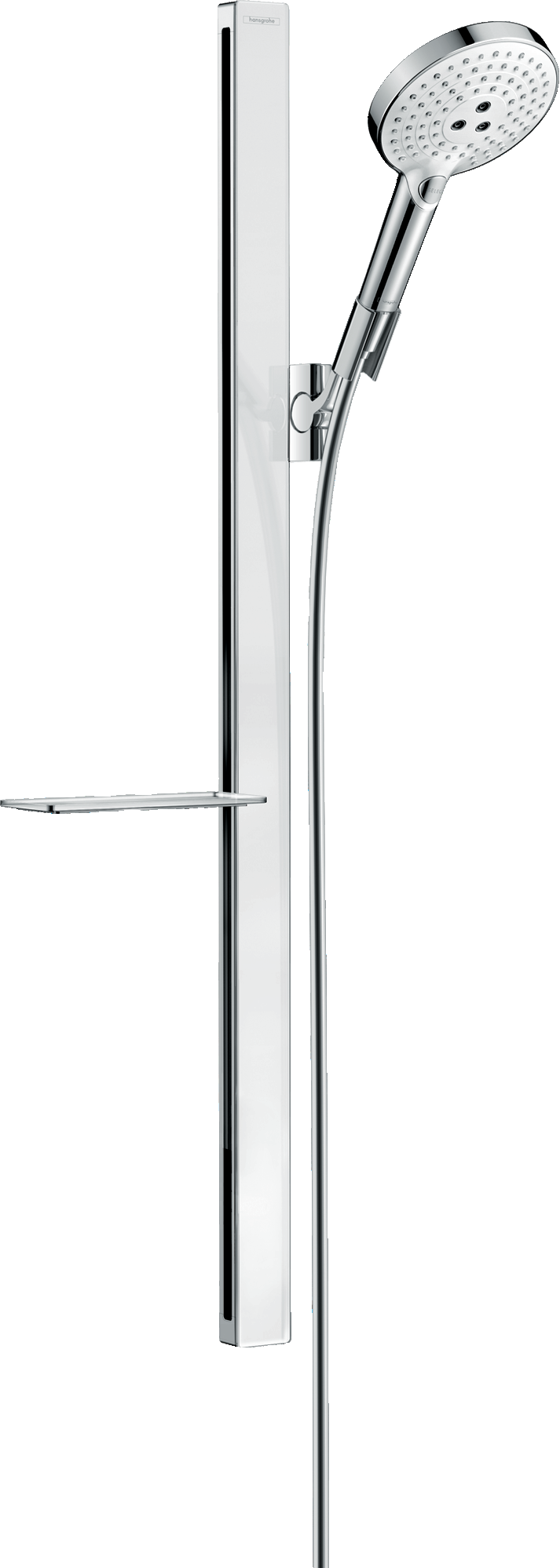 27649400 Raindance Select S Душевой набор 120 3jet EcoSmart 9 л / мин со штангой 90 см и мыльницей Hansgrohe 