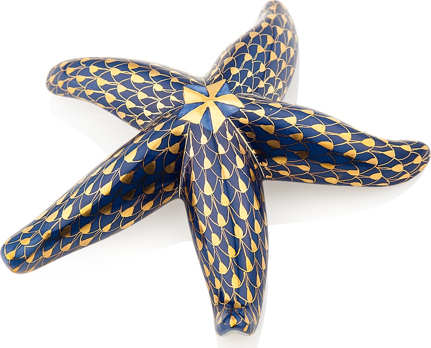 10623446 Herend Фигурка 2,5см "Морская звезда" Фарфор 