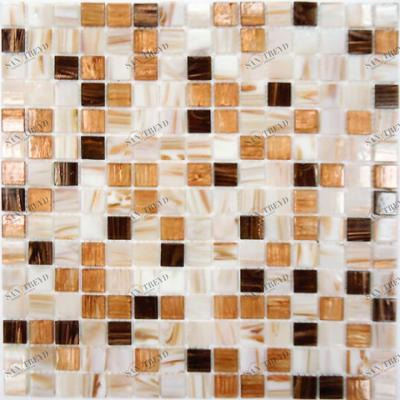 Step-1 мозаика стекло 327х327 чип 20х20 (0,107м) BONAPARTE sun-id-319755