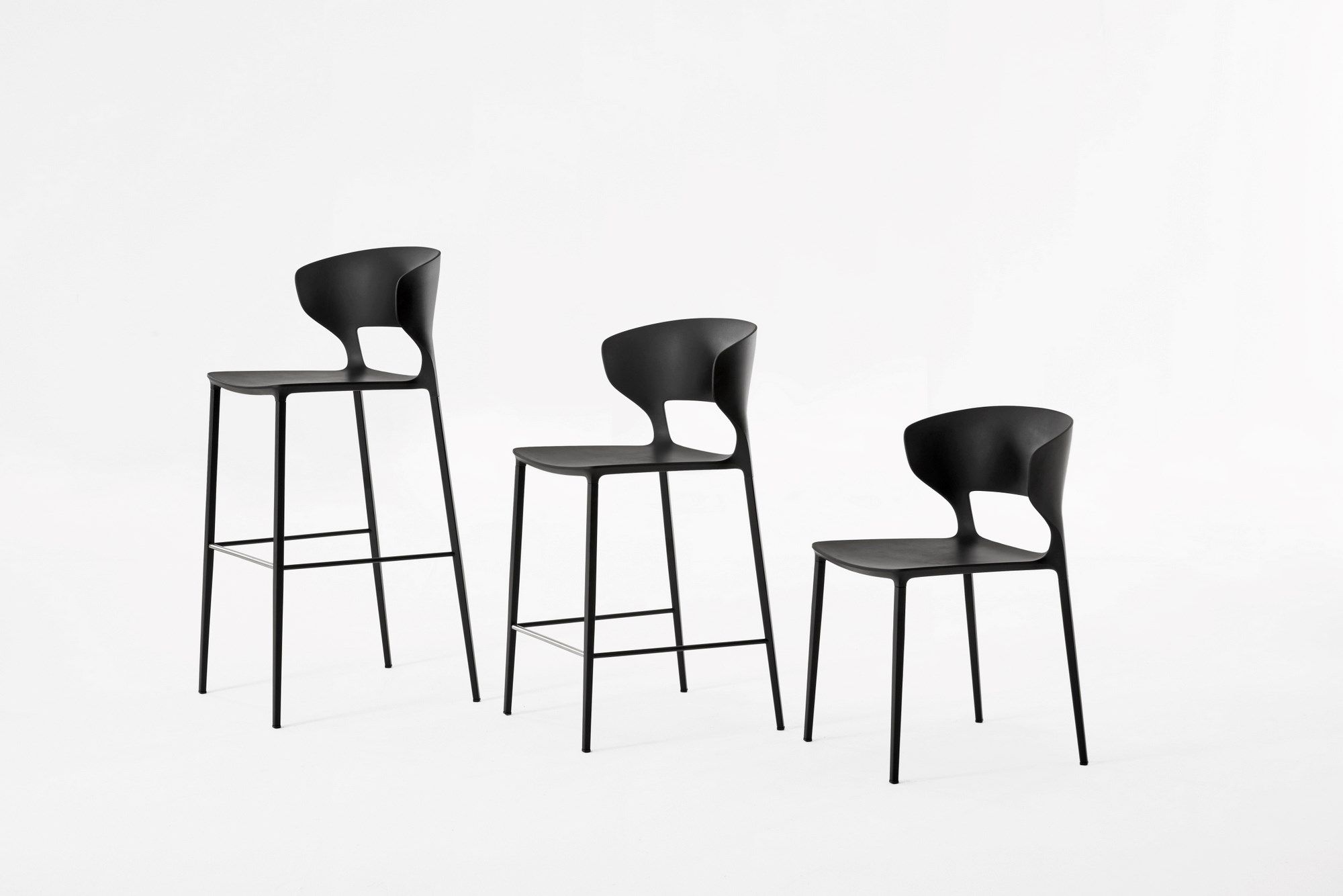 Штабелируемый стул из полиуретана Desalto Koki ARCH-00071737 - Вид №9