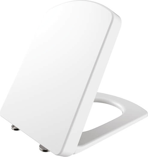 Сиденье для унитаза Sorti Duroplast, белое с металлическими петлями / KC2102.02.0000E Sorti Creavit  - Вид №1