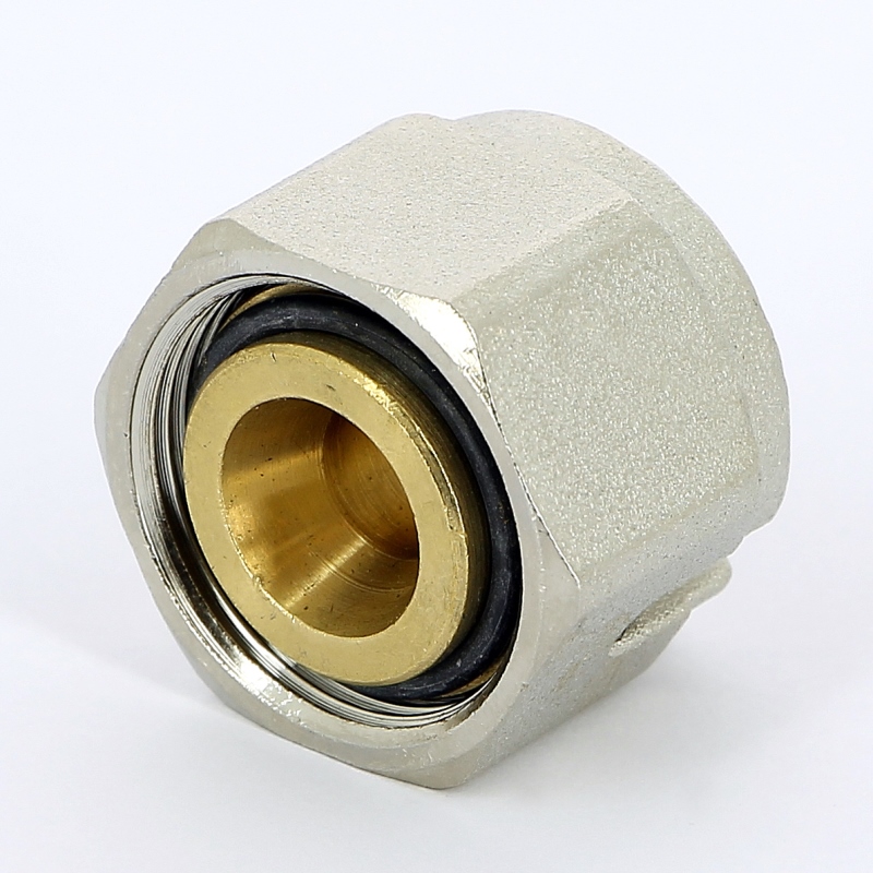 Соединитель для PEX-трубы обжим EMMETI 16х2,2(М24х19) 28100336 - Вид №3