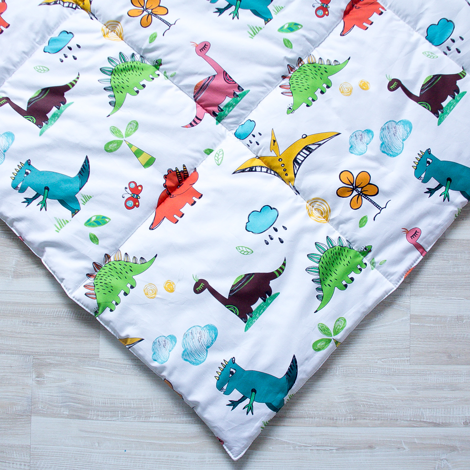 Игровой коврик для вигвама Dino VAMVIGVAM DINO 281605 Красный;желтый;зеленый Santreyd - Вид №2