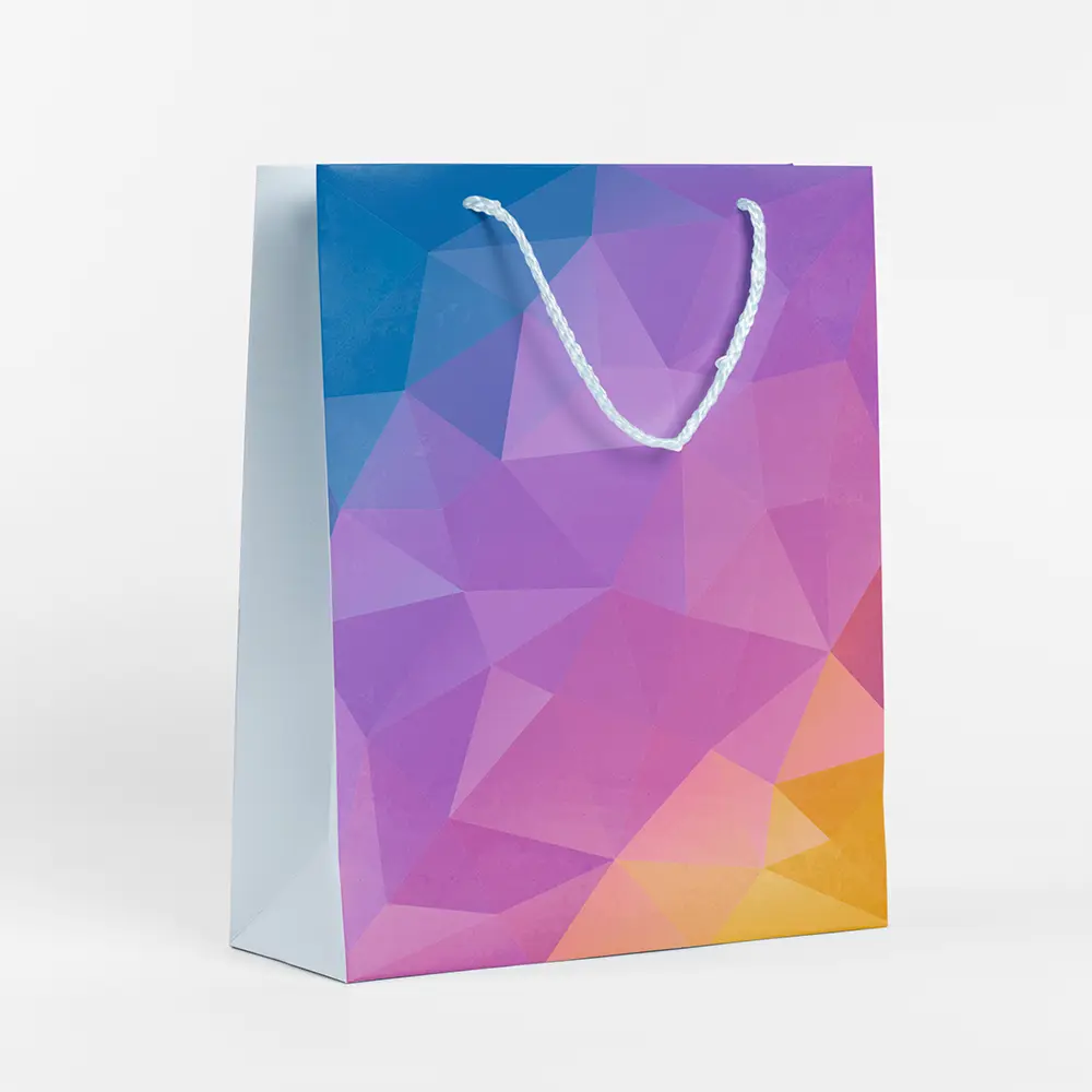 Пакет подарочный Яркие краски 25.5x36 см цвет сиреневый Симфония STLM-2132682
