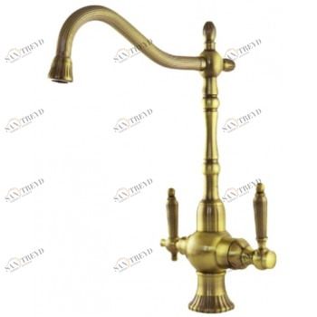 Zorg ZR-351-YF BR Смеситель для кухни Zorg 388х226 