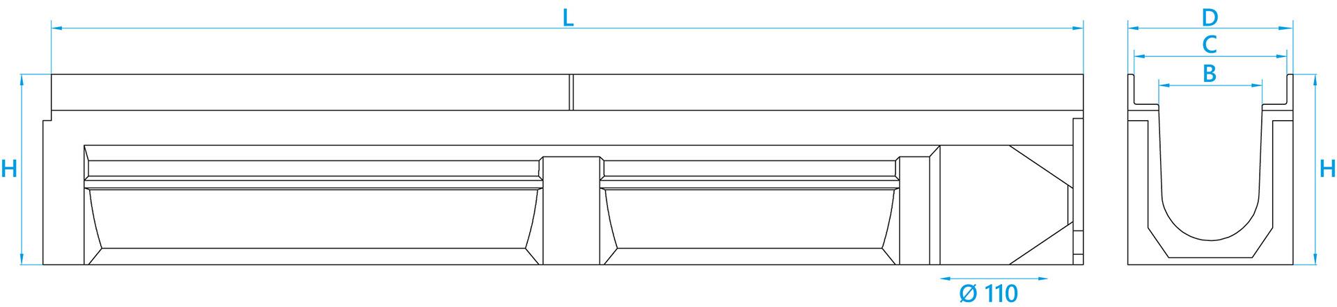 Pircher Полимербетонный канал Super sun-id-1433156 - Вид №2
