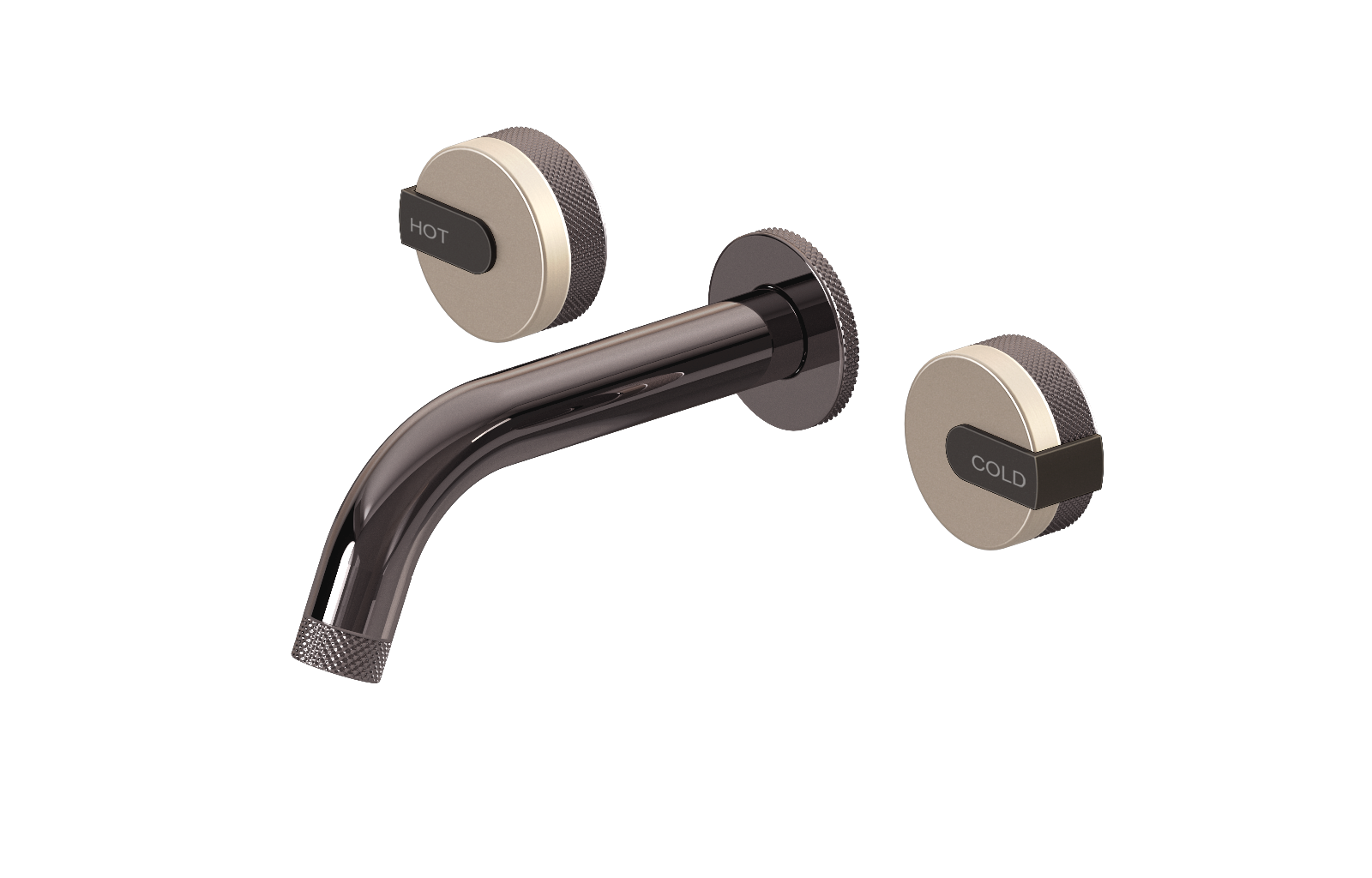 E-11530-R1SN-L1GM-OX Смеситель для умывальника из 19,1см носикем (внешняя часть) GRAFF MOD+