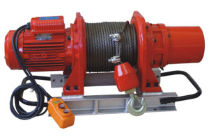 15692446 Электрическая лебедка (300 кг, 29 м, 380 В) KDJ-300E1 00001494 EURO-LIFT