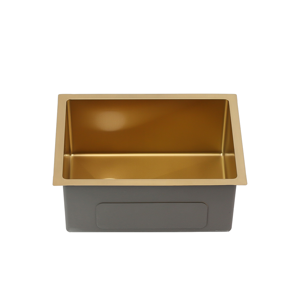 Мойка D5138HG MELANA ProfLine 1,2/220 ЗОЛОТО врезная прямоугольная D5138HG D5138HG золото - Вид №4