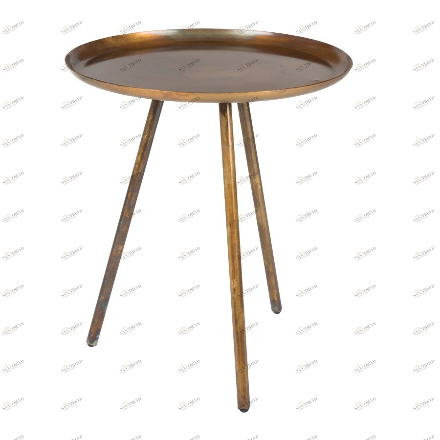 Столик Frost бронзовый White Label Living 2300098