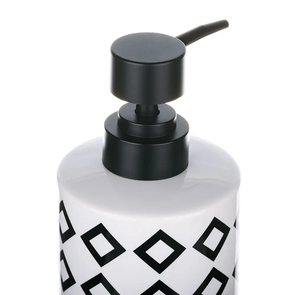 Дозатор для жидкого мыла Moroshka Memphis цвет белый/чёрный/синий STLM-2014571 - Вид №2