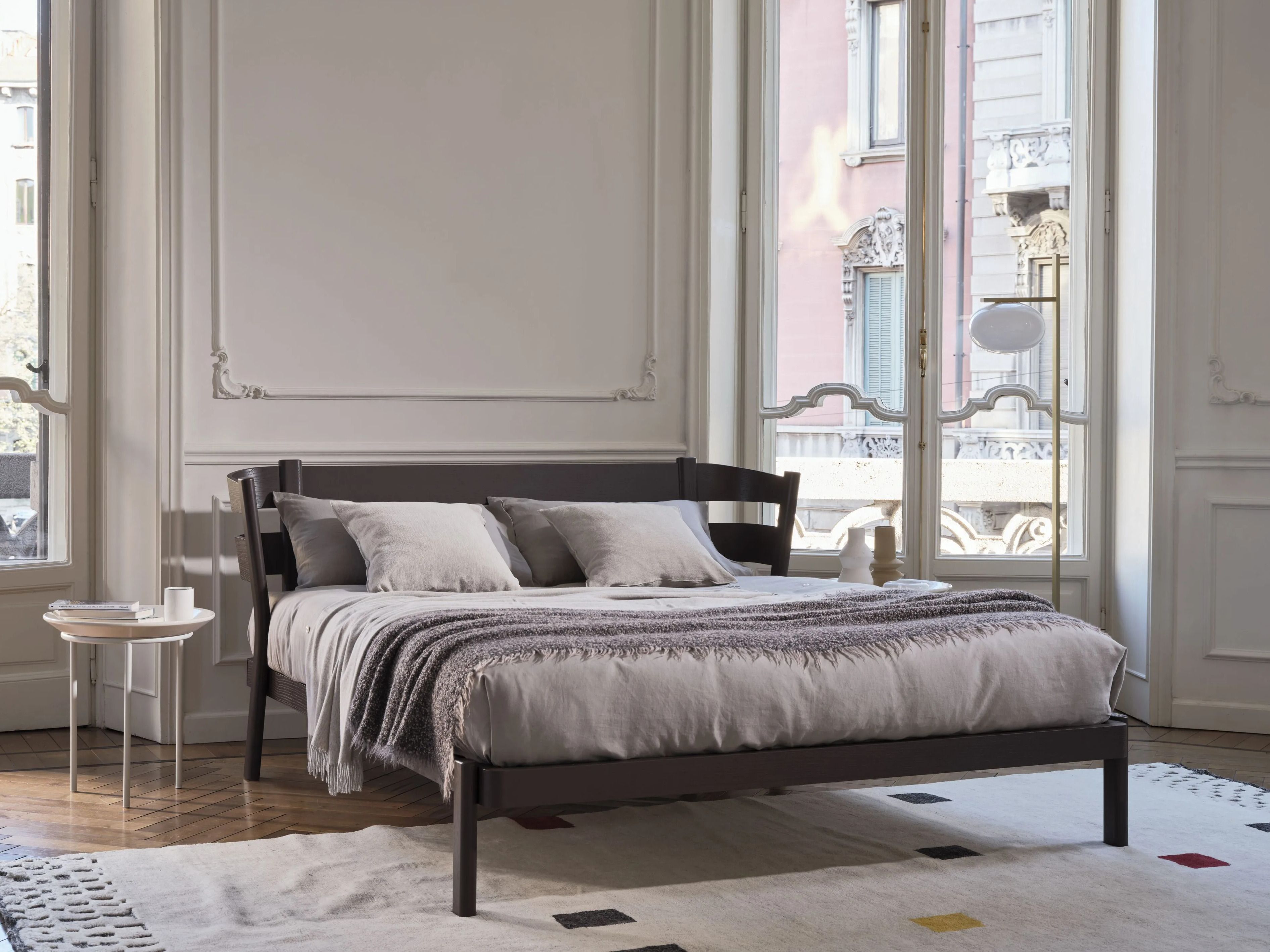 Деревянная двуспальная кровать Gervasoni Yelek ARCH-00063751 - Вид №1