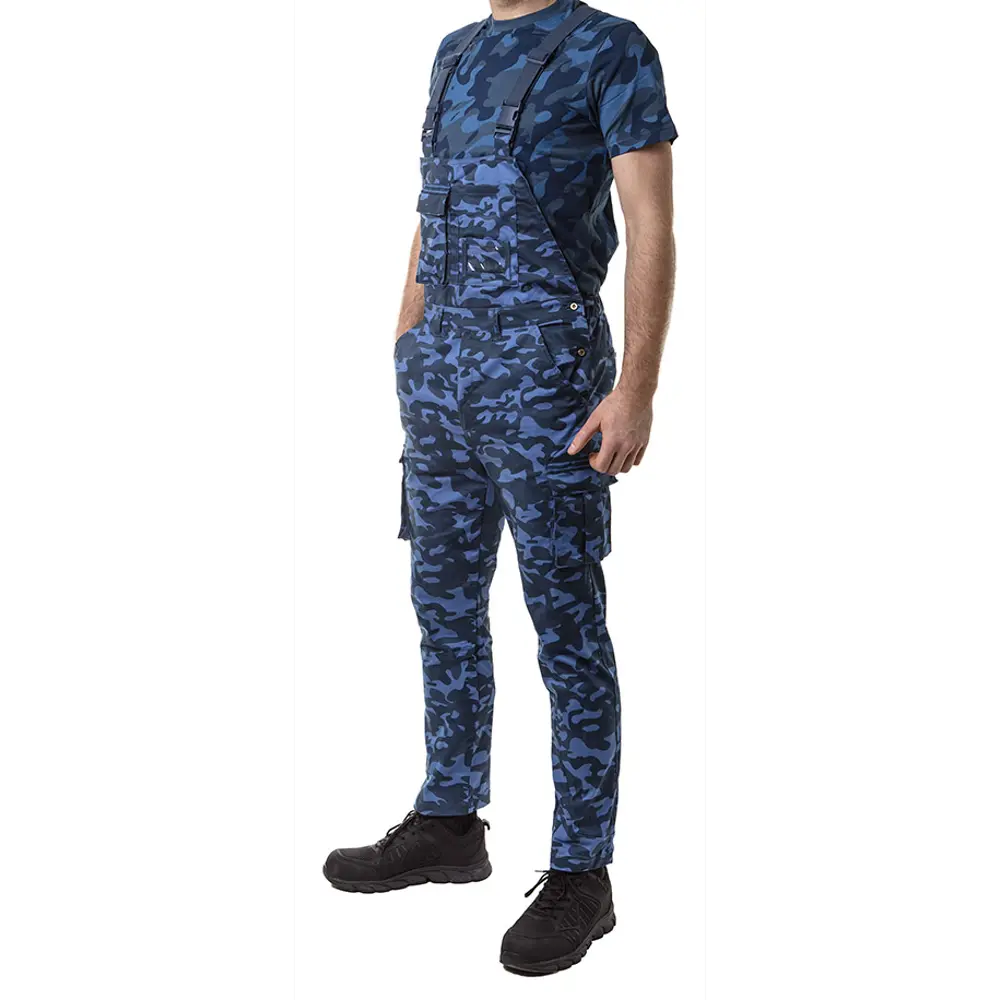 Полукомбинезон рабочий Neo Tools Camo синий размер XS рост 172-175 STLM-2155491 - Вид №2