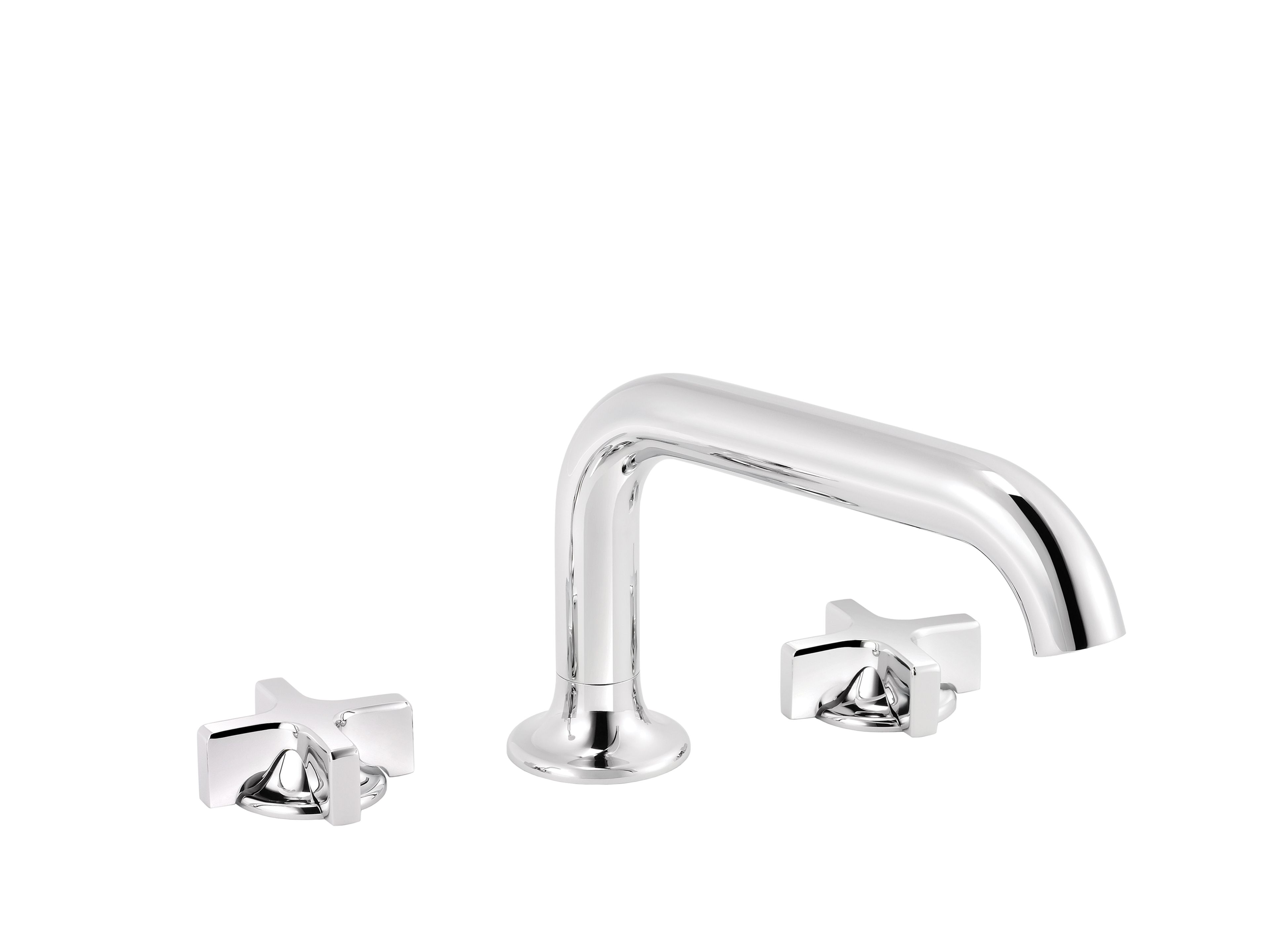 Хромированный латунный смеситель для раковины с 3 отверстиями rvb TIMES ARCH-00073540 - Вид №1