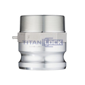 Камлок алюминиевый тип F ниппель, наруж. резьба NPT 3", TL300FALN TITAN LOCK