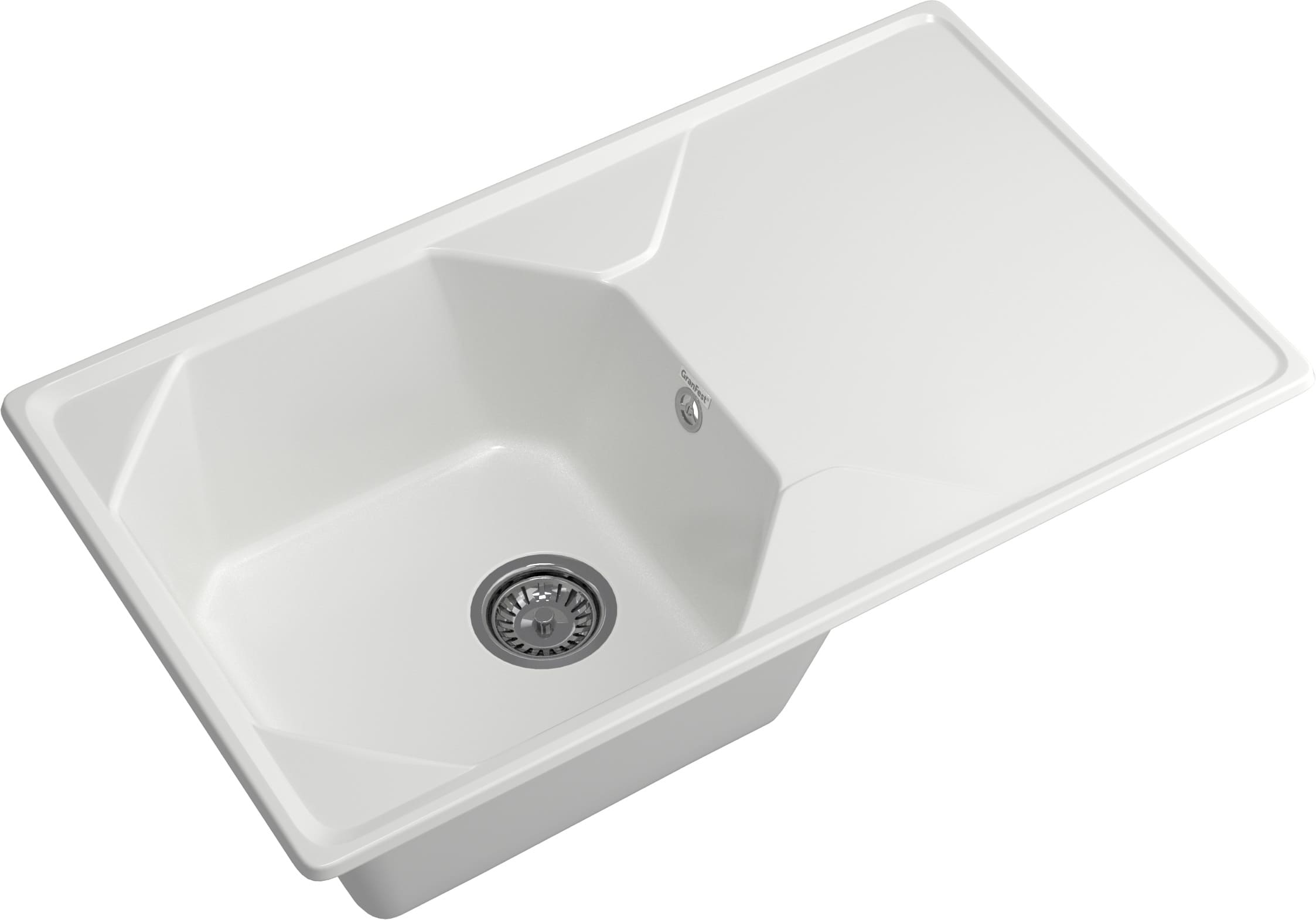 Кухонная мойка Искусственный камень UNIQUE S133 GranFest U-840L-S133 - Вид №2